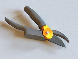 Bypass Pruning Shears 3d preview