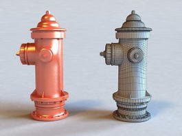 Fire Hydrant 3d model preview