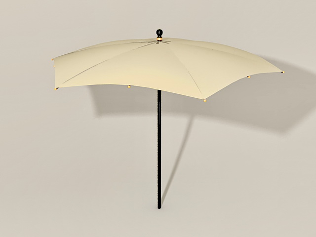 Sun Umbrella 3d rendering