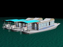 Pleasure Boats 3d model preview