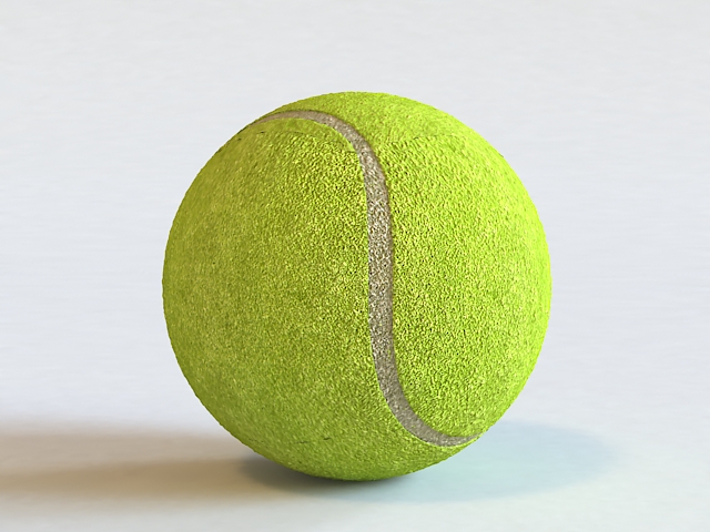 Tennis Ball 3d model 3ds Max,Autodesk FBX,Object files
