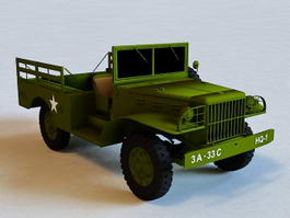 Dodge WC-51 Military Truck 3d preview