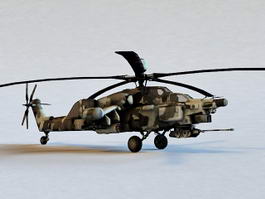 Mi-28N Havoc Attack Helicopter 3d preview