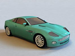 Aston Martin V12 Vanquish 3d model preview