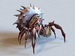 Monster Spider Queen 3d model preview