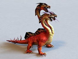 Russian Three-headed Dragon 3d model preview