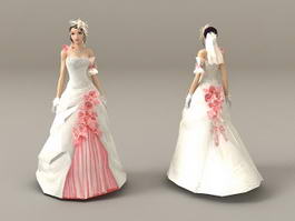 Beautiful Bride 3d preview