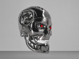 Terminator T 800 Head Skull 3d preview