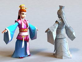 Ancient Chinese Prince Boy 3d preview