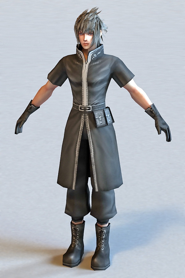 FF Male Character 3d model 3ds Max,Maya,Object files free