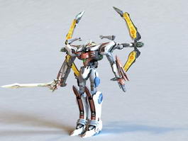 Super Robot Chogokin Solar Aquarion 3d preview