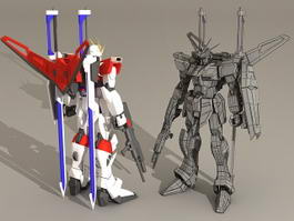 Futuristic Mech Artwork 3d preview