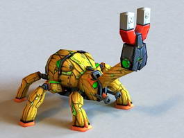 Charged Magno Beetle 3d model preview