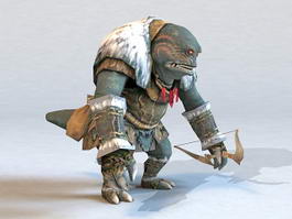 Monster Archer 3d model preview