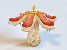 Fantasy Mushroom 3d model preview