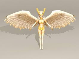 Female Angel 3d preview