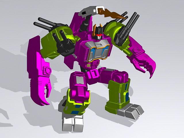 Transformers Titan 3d rendering