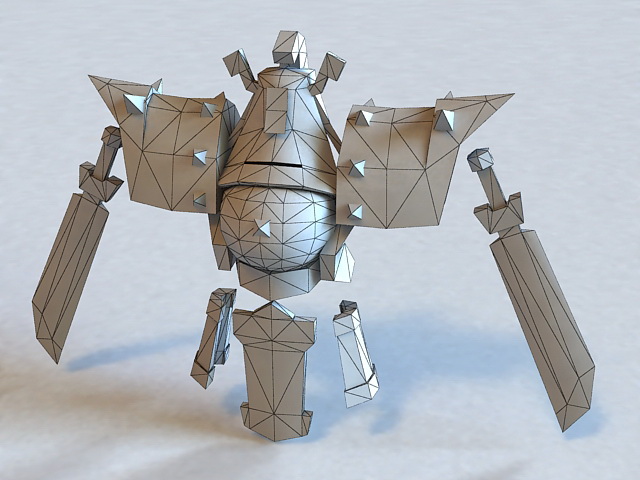 Ancient Armor & Swords 3d rendering