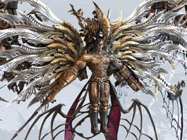 Final Fantasy Boss 3d model preview