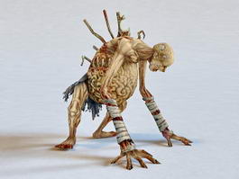 Zombie Mummy 3d preview