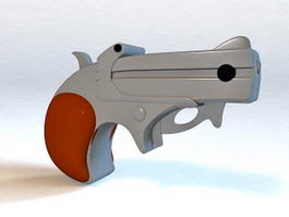Glock Pistol 3d model preview