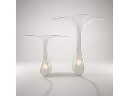 Minimalist Modern Table Lamps 3d model preview