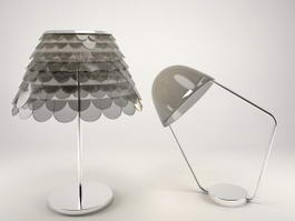 Modern Table Lamps 3d preview