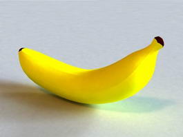 Large Banana 3d model preview