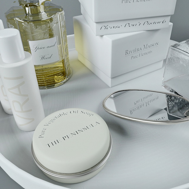 Bath and Body Products 3d rendering