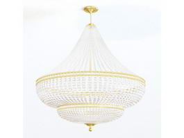 Empire Crystal Chandelier 3d preview