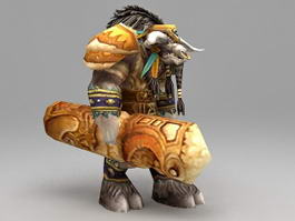 Warcraft Cairne Bloodhoof 3d preview