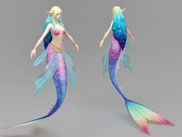 Beautiful Mermaid 3d preview