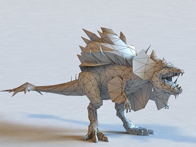 Monster Dinosaur 3d rendering