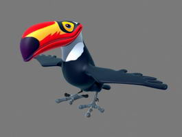 Toco Toucan 3d model preview