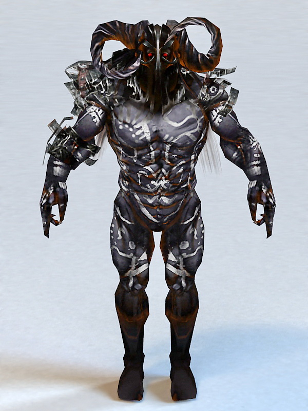 Black Demon 3d rendering
