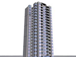 Apartment Blocks 3d preview