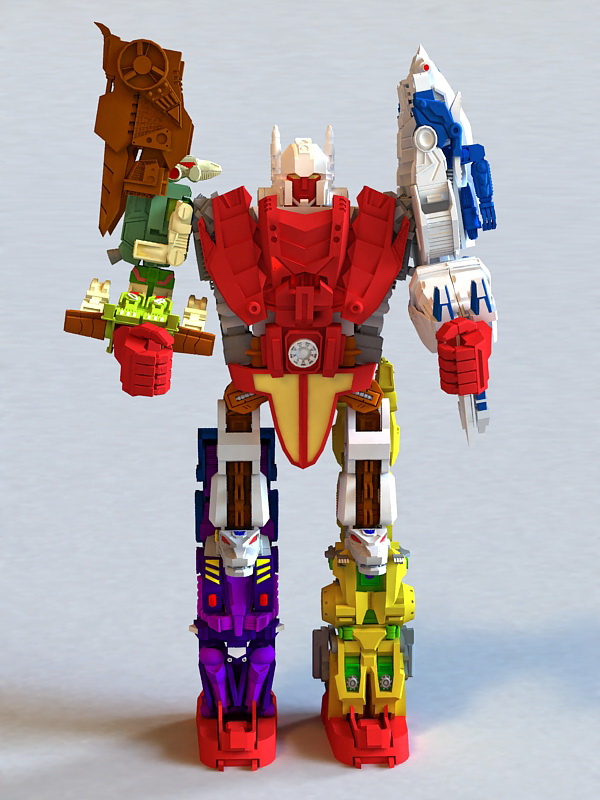 Transformers Animated 3d rendering