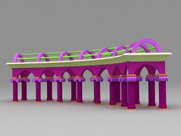 Colonnade Architecture 3d preview