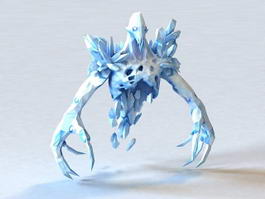 Ice Ghost 3d model preview