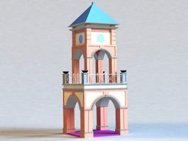 Small Bell Tower 3d model preview
