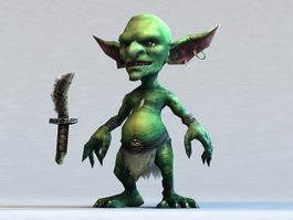 Goblin Warrior 3d preview