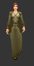 Medieval Noblewoman 3d rendering