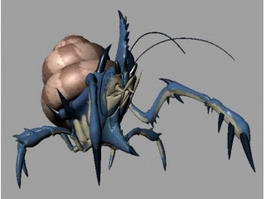 Giant Hermit Crab 3d model preview