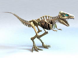 Bone Tyrannosaurus Rex 3d model Object files free download - CadNav