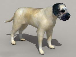 English Mastiff 3d model preview