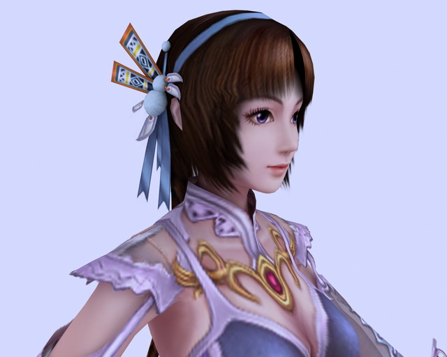 Chinese Anime Girl 3d model 3ds Max files free download - modeling