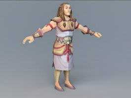 Ancient Mongol People 3d model preview