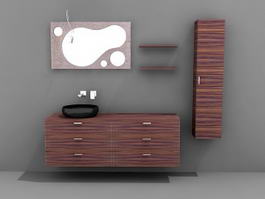 Unique Bathroom Vanities Ideas 3d model preview
