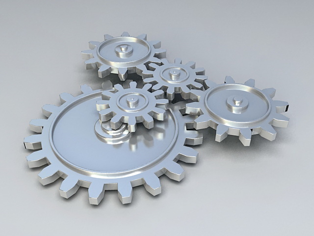 Arrangement Of Gears 3d model 3ds Max files free download - modeling 48813  on CadNav