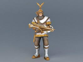 Medieval Archer Armor 3d preview